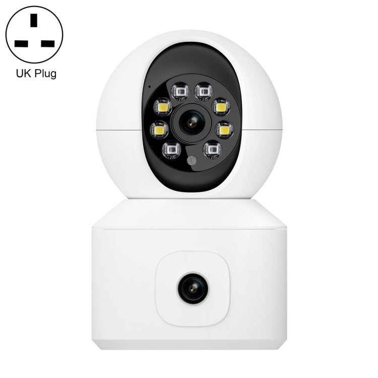 ESCAM QF010 2x2MP Dual Lens Dual Screen Surveillance WiFi Camera Support Two-way Voice & Motion Detection, QF010 ESCAM QF010 2x2MP Dual Lens Dual Screen Surveillance WiFi Camera Support Two-way Voice & Motion Detection, QF010